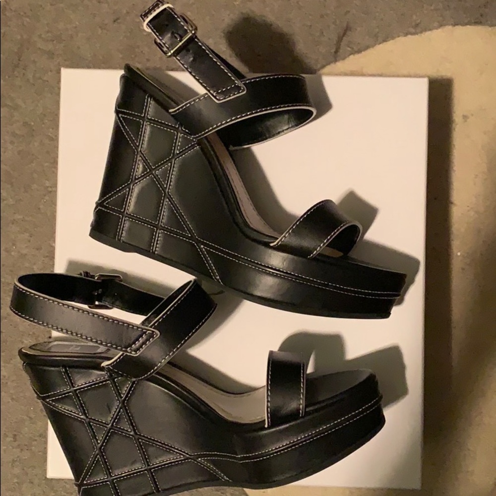 Christian Dior Yacht Wedges